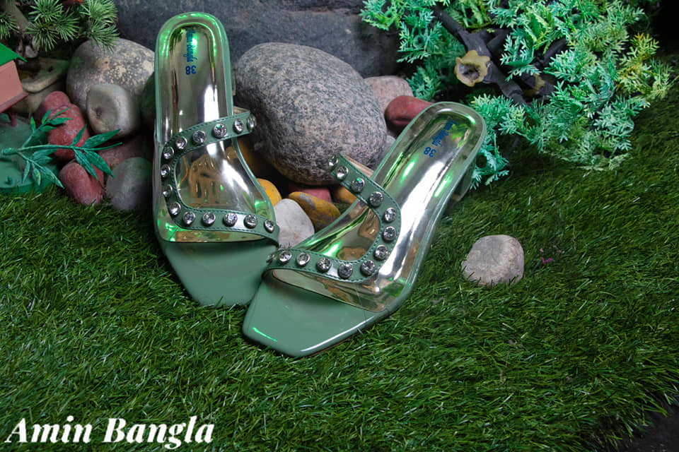 Embellished Heeled Sandals